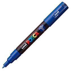 POSCA MARCADOR PC-1M NO PERMANENTE PUNTA FINA 0.7-1MM AZUL