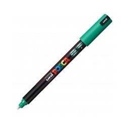 POSCA MARCADOR PC-1MR NO PERMANENTE PUNTA EXTRAFINA 0.7MM VERDE