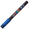 POSCA MARCADOR PC-1MR NO PERMANENTE PUNTA EXTRAFINA 0.7MM AZUL