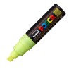 POSCA MARCADOR PC-8K NO PERMANENTE PUNTA BISELADA 8.0MM AMARILLO FLUOR