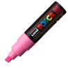 POSCA MARCADOR PC-8K NO PERMANENTE PUNTA BISELADA 8.0MM ROSA FLUOR