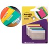 POST-IT INDEX RIGIDO ARCHIVAR GRANDES 4 COLORES X 24 MARCADORES