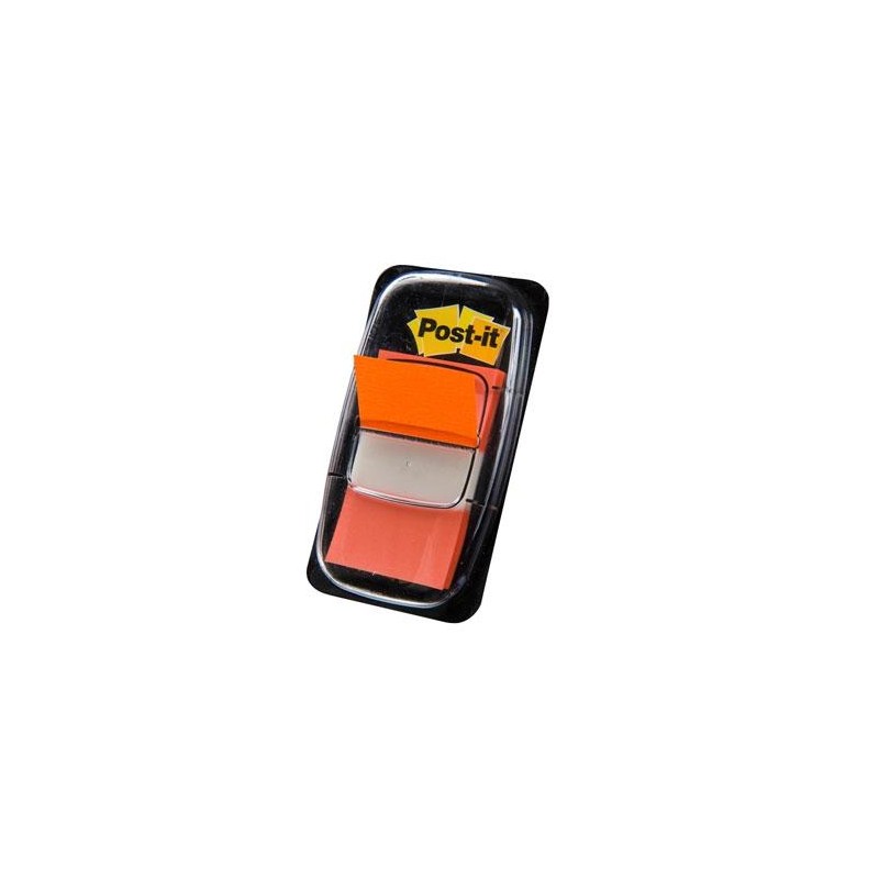 POST-IT INDEX 680 DISPENSADOR 1X50 NARANJA -12U-
