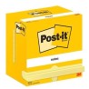 POST-IT BLOC NOTAS ADHESIVAS 655 100H 76X127 CANARY YELLOW PAQUETE 12 UD