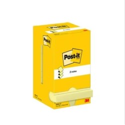 POST-IT BLOCS Z-NOTAS 100 HOJAS CANARY YELLOW 76X76 -PACK 12-