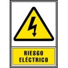 ARCHIVO 2000 SEÑAL "RIESGO ELÉCTRICO" 210X297 PVC AMARILLO
