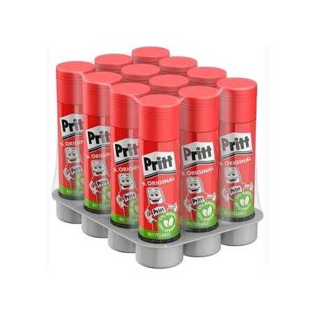 PRITT PEGAMENTO EN BARRA 22GR TRANSPARENTE PACK -12 UD-