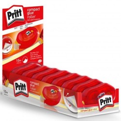 PRITT ROLLER ADHESIVO NO PERMANENTE 8,4X10 EXPOSITOR -8U-
