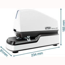 RAPID GRAPADORA ELÉCTRICA OPTIMA 60 PLATA / NEGRO