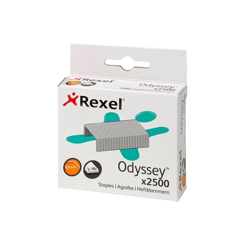 REXEL GRAPAS ODYSSEY GALVANIZADAS -CAJA DE 2500-
