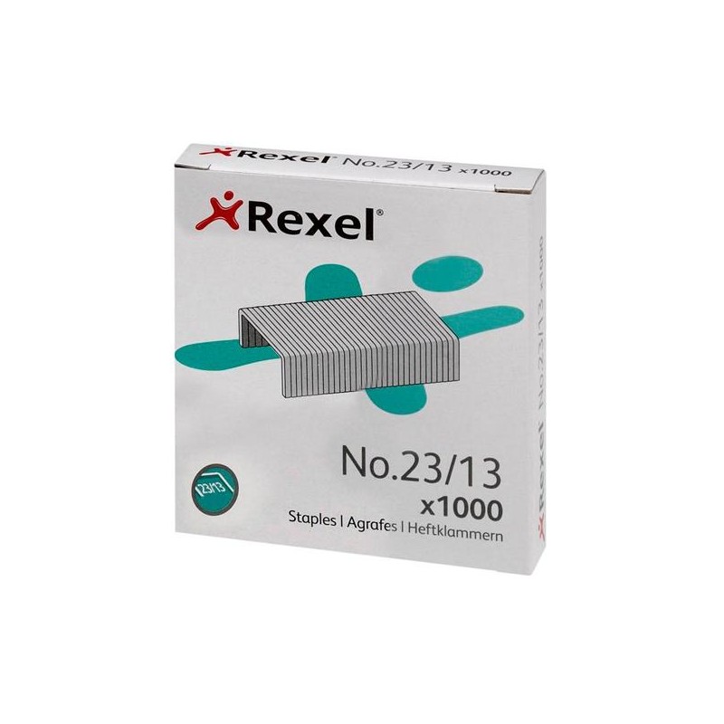 REXEL GRAPAS 23/13 GALVANIZADAS CAJA DE 1000