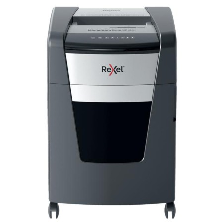 REXEL DESTRUCTORA MODELO MOMENTUM X418+ NEGRO/PLATA