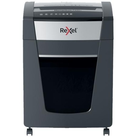 REXEL DESTRUCTORA MANUAL MOMENTUM EXTRA P420+ NEGRO/PLATA