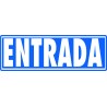 ARCHIVO 2000 SEÑAL "ENTRADA (SIN INDICADOR)" 175X65 PVC GRIS