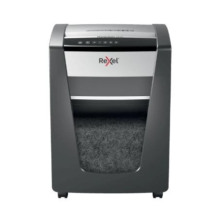 REXEL DESTRUCTORA MOMENTUN M515 MICRO CORTE 2X15MM - HASTA 15 HOJAS A LA VEZ - NEGRO