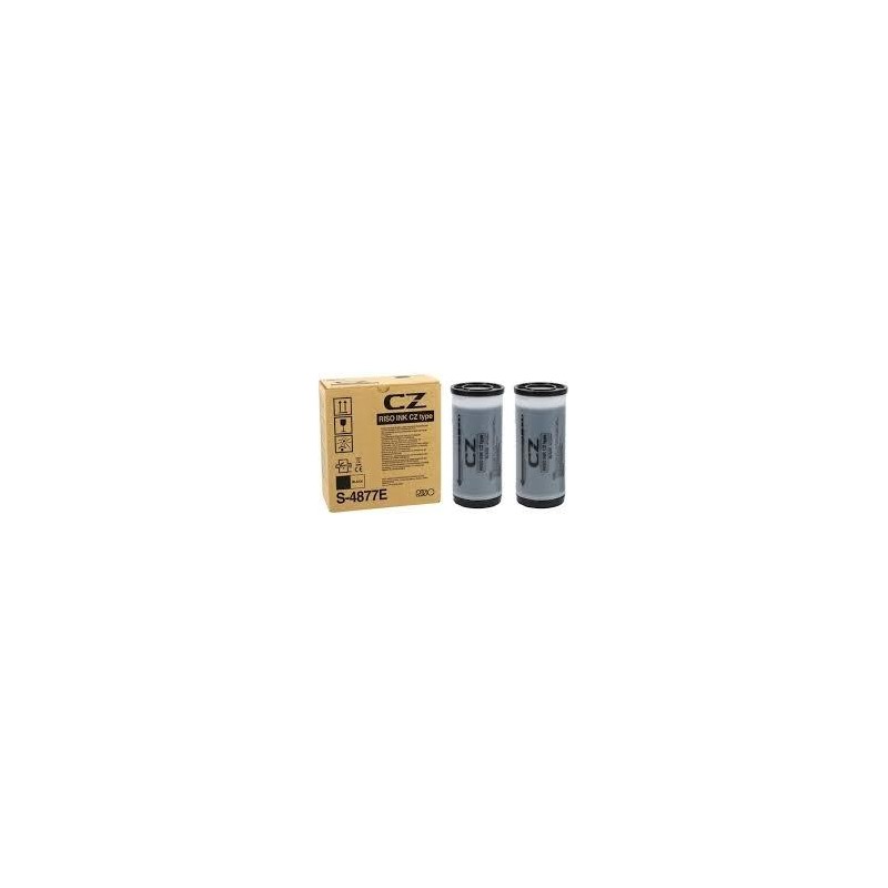 RISO TINTA NEGRO CZ180 (PACK 2)