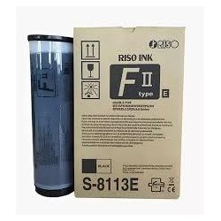 RISO TINTA NEGRO SERIE EZ/SF/RZ/MZ (PACK 2) (SUSTITUYE A S7612E S4253A S6930E)
