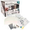 ROYAL LANGNICKEL JUEGO DE ARTE PARA SKETCHING ADVENTURE MADE EASY CAJA DE 9 DIBUJOS