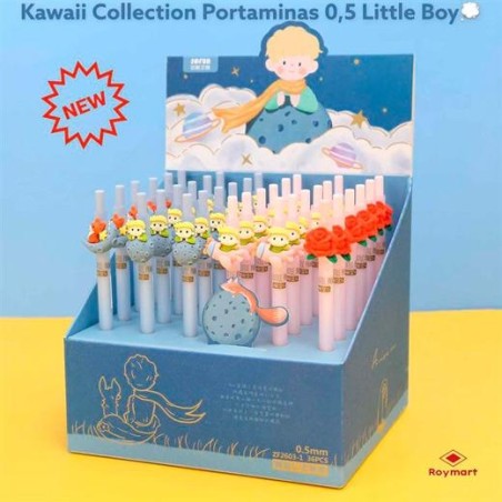 ROYMART PORTAMINAS LITTLE BOY 2 COLORES 0.5 EXPOSITOR 36 UD C/SURTIDOS