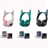 ROYMART AURICULARES GAMERS PODS ESTEREO C/CABLE Y LUCES DE NEÓN COLORES SURTIDOS