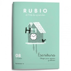 RUBIO CUADERNO DE ESCRITURA Nº 08