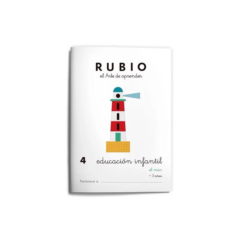 RUBIO CUADERNO EDUCACIÓN INFANTIL 4
