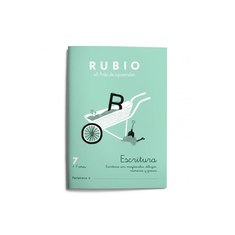 RUBIO CUADERNO DE ESCRITURA Nº 7