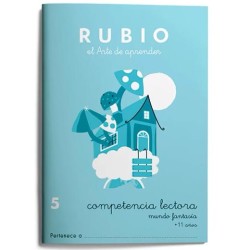 RUBIO CUADERNO COMPETENCIA LECTORA 5