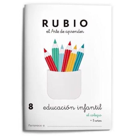 RUBIO CUADERNO EDUCACIÓN INFANTIL 8