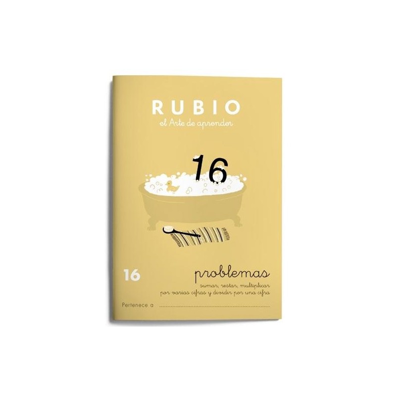 RUBIO CUADERNO DE PROBLEMAS Nº 16