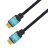 AISENS CABLE HDMI V2.0 PREMIUM ALTA VELOCIDAD HEC 4K@60HZ 18GBPS A/M - A/M NEGRO/AZUL 2M