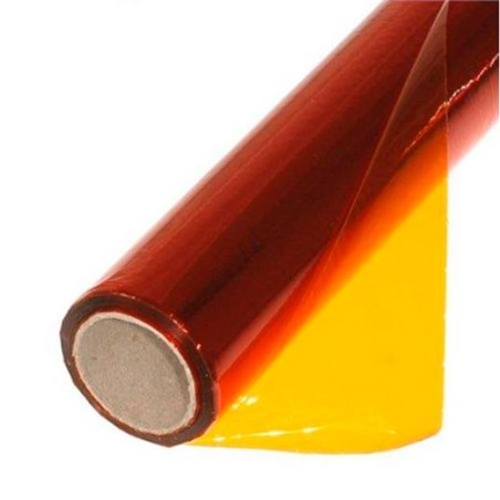 SADIPAL PAPEL CELOFÁN PLIEGOS MICROPERFORADO ROLLO 25H 50X65CM NARANJA