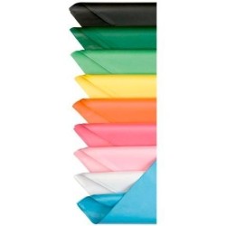 SADIPAL PAPEL DE SEDA PARA MANUALIDADES 50X75CM NARANJA PACK 520 HOJAS