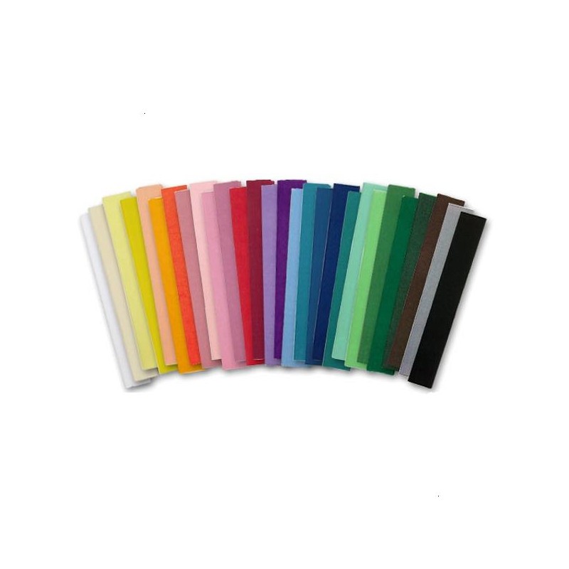 SADIPAL ROLLO DE PAPEL CREPÉ 0,50X2,50M BLANCO -10U-