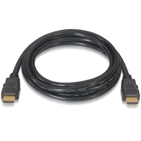 AISENS CABLE HDMI V2.0 PREMIUM ALTA VELOCIDAD HEC 4K@60HZ 18GBPS A/M - A/M NEGRO 10M