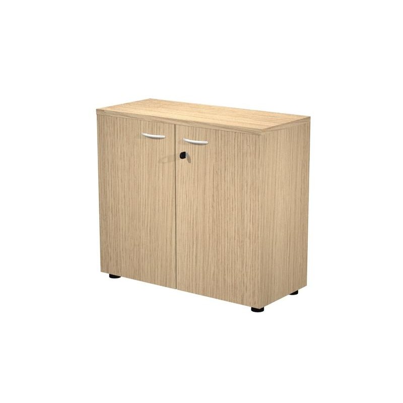 ARTEXPORT ARMARIO BAJO PRESTO CON PUERTAS 1 ESTANTE 22MM REGULABLE CON TRASERA ROBLE