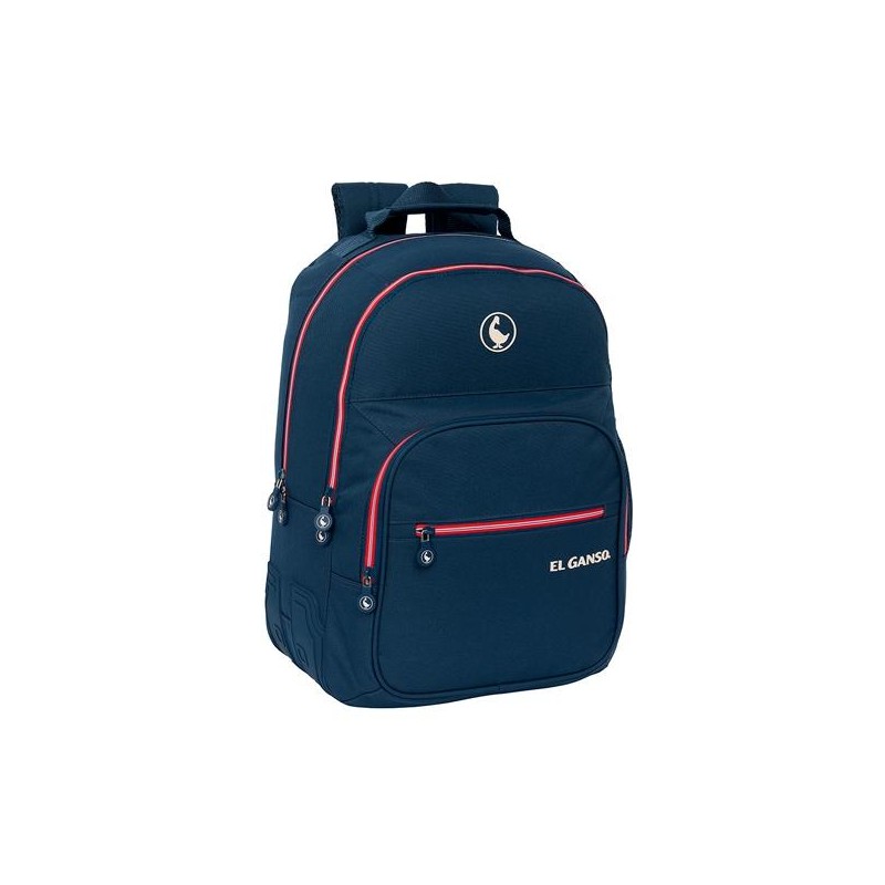 SAFTA MOCHILA DOBLE ADAPTABLE CARRO EL GANSO "CLASSIC" 20L AZUL