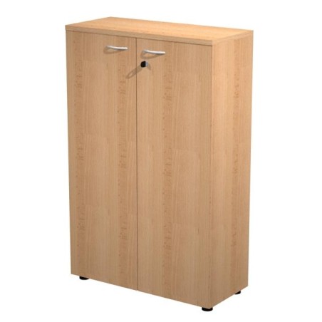 ARTEXPORT ARMARIO MEDIO PRESTO CON PUERTAS 2 ESTANTES 22MM REGULABLES CON TRASERA HAYA