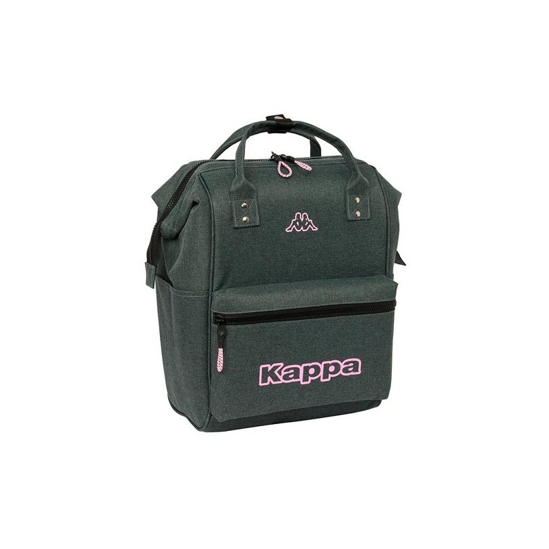 SAFTA MOCHILA CON ASAS PARA PORTATIL 13" KAPPA "SILVER PINK"