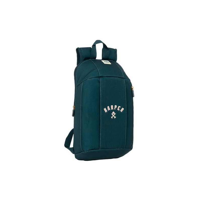 SAFTA MINI MOCHILA CREMALLERA VERTICAL HARPER & NEYER