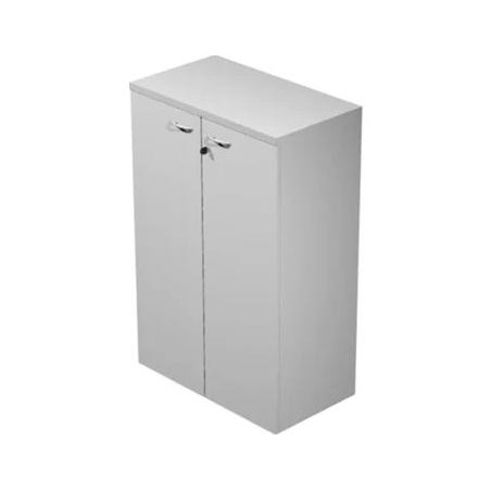 ARTEXPORT ARMARIO MEDIO PRESTO CON PUERTAS 2 ESTANTES 22MM REGULABLES CON TRASERA GRIS