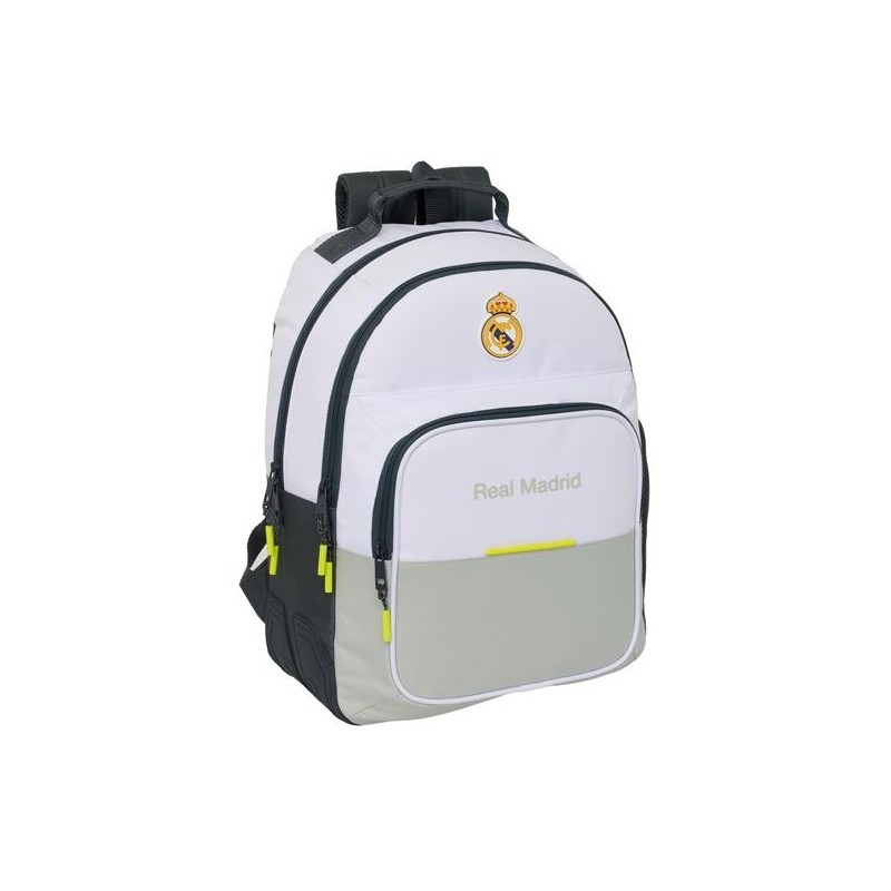 SAFTA MOCHILA DOBLE CON CANTONERAS ADAPT.CARRO REAL MADRID EQUIPACIÓN 25/26