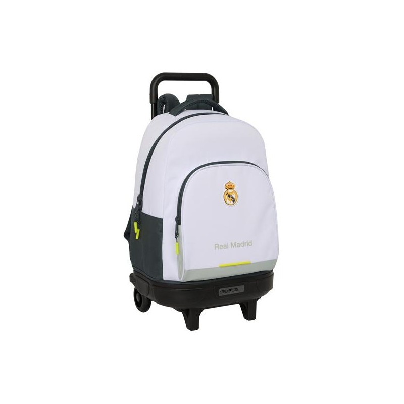 SAFTA MOCHILA GDE. C/RUEDAS COMPACT EXTRAIBLE REAL MADRID EQUIPACIÓN 25/26