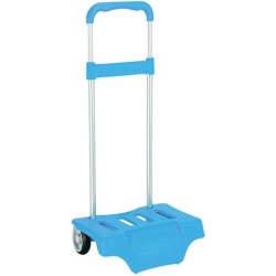 SAFTA CARRO PORTAMOCHILAS P.284C TROLLEY AZUL CLARO