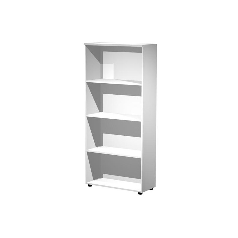ARTEXPORT ESTANTERÍA ALTA PRESTO ABIERTA 3 ESTANTES 22MM CON TRASERA BLANCO