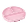 SAFTA PLATO SILICONA CON VENTOSA "KOALA" PINK