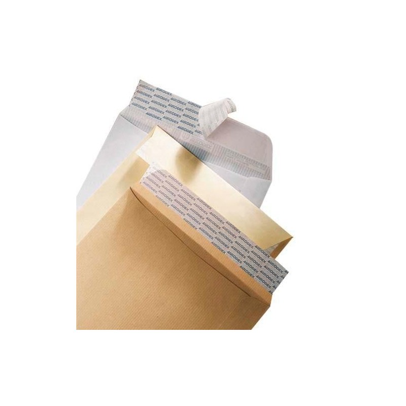 SAM BOLSA DIN C4 AUTOADHESIVO CON TIRA DE SILICONA SB/C4 229X324 90 GRAMOS CELULOSA CHAMOIX 250 BOLSAS