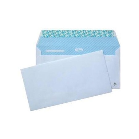 SAM SOBRE COMERCIAL OPEN-176 AUTOADHESIVO CON TIRA DE SILICONA 120X176 90GR OFFSET BLANCO -10U-