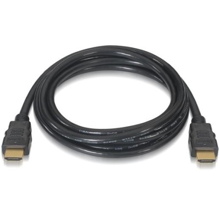 AISENS CABLE HDMI V2.0 PREMIUM ALTA VELOCIDAD/ HEC 4K@60HZ 18GBPS CON REPETIDOR, A/M-A/M, NEGRO,20 M