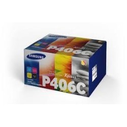 SAMSUNG CLP-360/CLP-365 RAINBOW TONER KIT (C/M/Y/K) CLTP406C